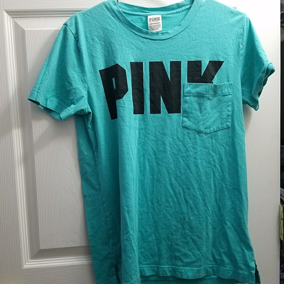 PINK Victoria's Secret Other - Teal Pink PocketTee